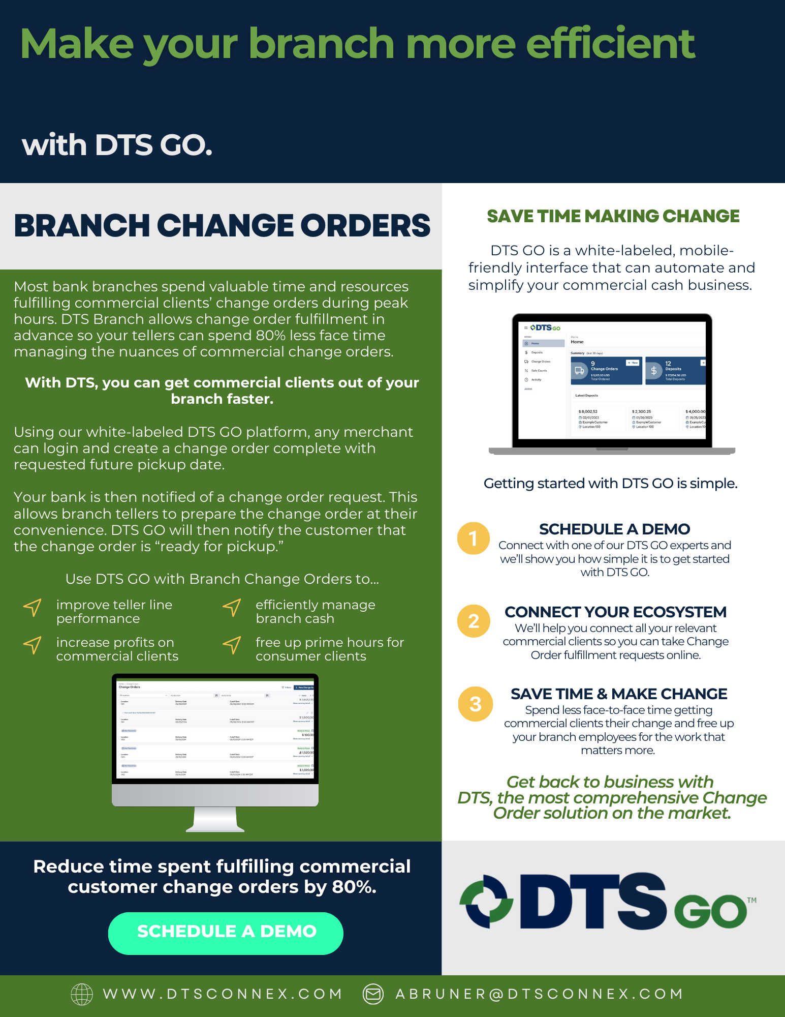 DTS GO Branch Change Orders
